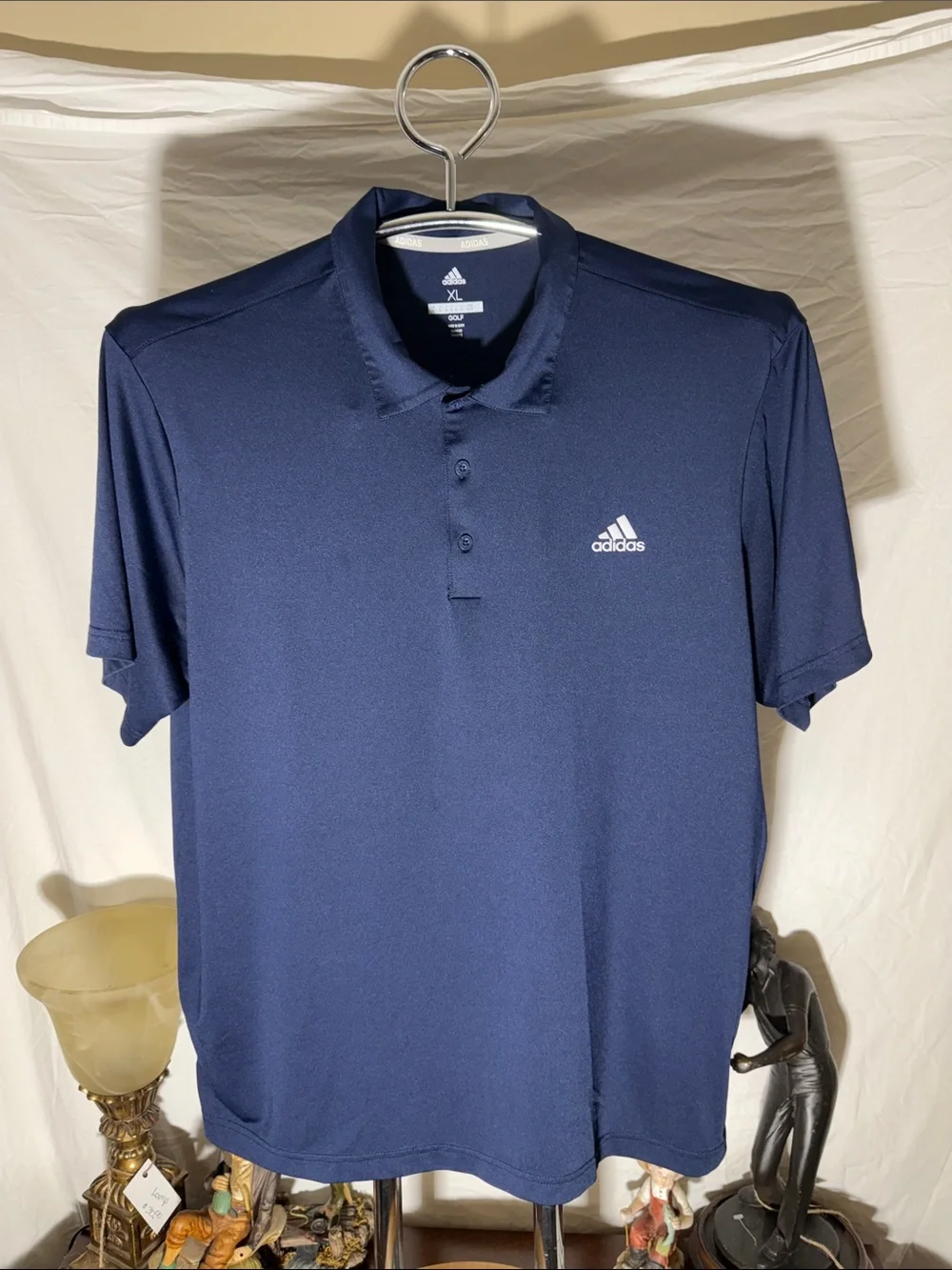 adidas Men’s Navy Blue Golf Polo